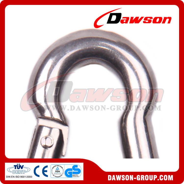 Stainless Steel Snap Hook With Screw DIN5299 Form D