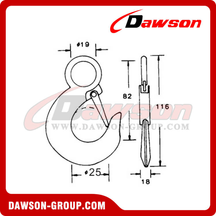 DSFGH5001 Forged Hook 