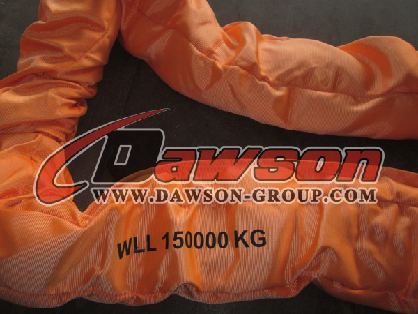 WLL 150T Polyester Round Slings AS 4497
