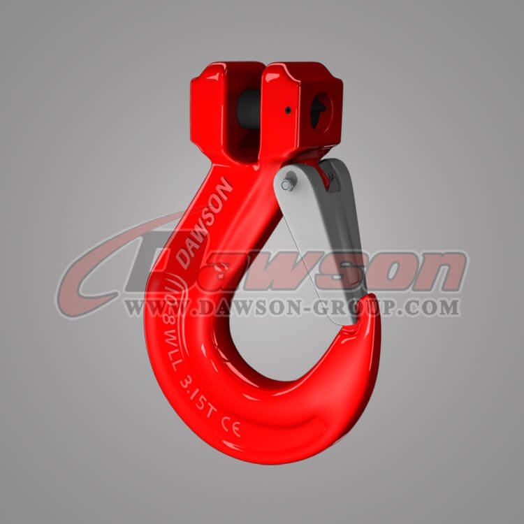 Grade 80 Clevis Sling Hook with Cast Latch - China Manufacturer, Supplier Grade 80 Clevis Sling Hook with Cast Latch - China Manufacturer, Supplier