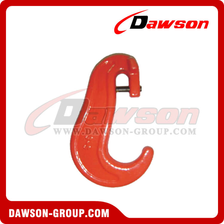 DS071 G80 9-13MM Lashing Type C Hook with Split Pin(Bolt) for Lashing Chain