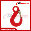 DS332 G80 6-22MM Eye Sling Hook with Latch for Lifting Chain Slings