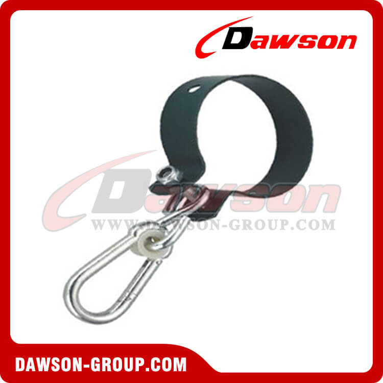 Collar Hook With Snap Hook Zinc Plated