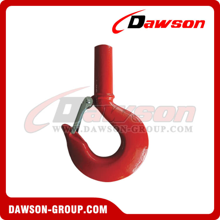DS492 New Type Forged Shank Hook, Carbon Hook WLL 3/4-7.5T, Alloy Hook WLL 1-11T