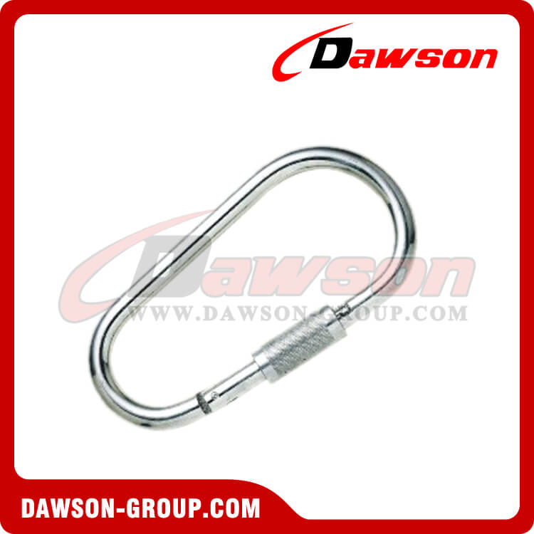 Stainless Steel Egg Type Snap Hook with Screw