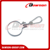 Stainless Steel Collar Hook with Snap Hook