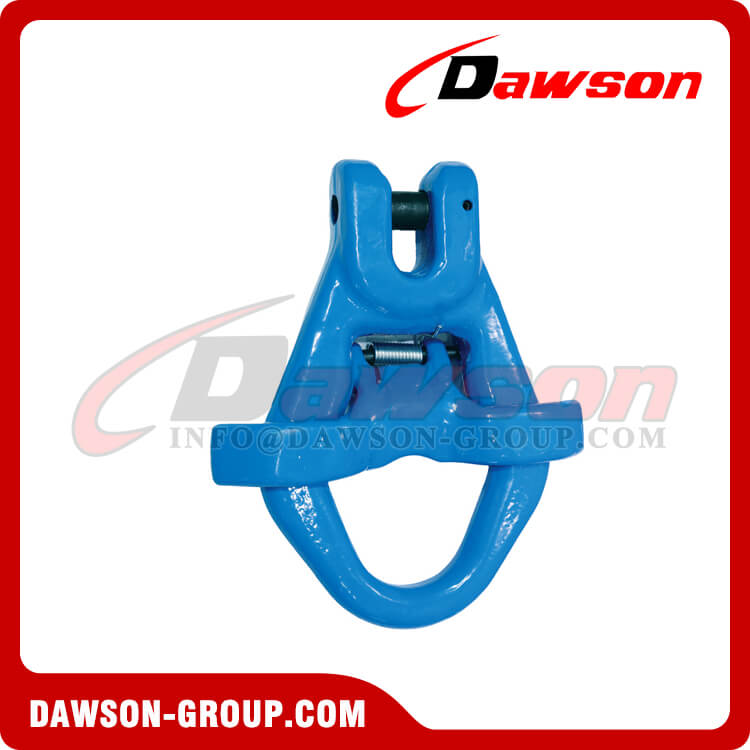 DS1066 G100 13MM Clevis Master Link with Latch Bolt for Container Lifting