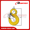 DS013 G80 6-32MM Eye Sling Hook with Cast Latch for Chain Slings