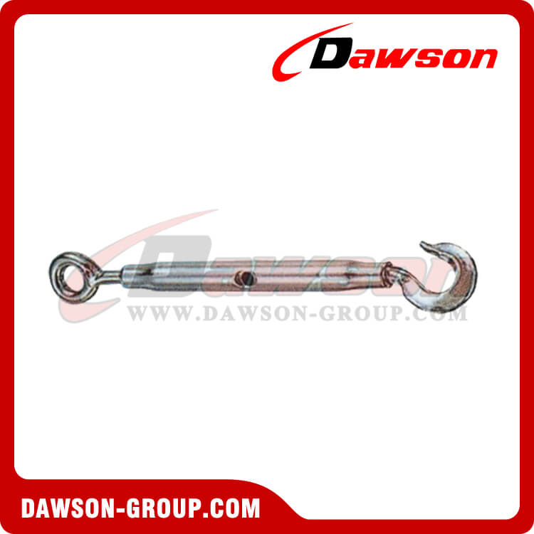 Stainless Steel Turnbuckle DIN 1478 Eye and Hook