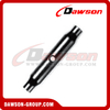 DIN 1478 Turnbuckle Frames, Turnbuckle and Assembly, Closed Turnbuckle Body