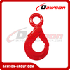 DS008 G80 6-16MM U.S. Type Eye Self-locking Hook for Crane Lifting Chain Slings