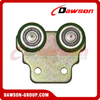 Steel Roller With Plastic Green Color for Truck Body Fittings