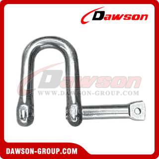 Stainless Steel European Type Shackle with Lock Pin