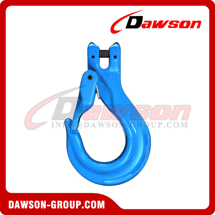 DS1025 G100 8-13MM Clevis Sling Hook with Cast Latch for Chain Slings