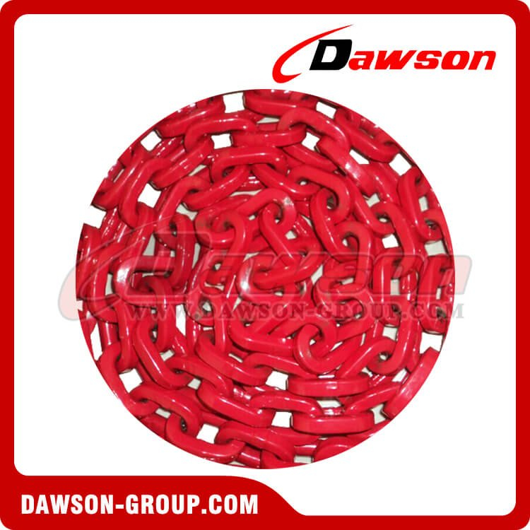 Grade 100 D-Shape Forestry Chain, G100 Welded Link Chain, G100 Square Link Chain