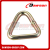 DSWH048 BS 5000KG / 11000LBS Zinc Plated Round Delta Ring