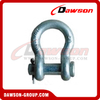 Forged Alloy Bow Shackles with Round Pin