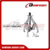 DSTD0702 3 Jaw Gear Puller, Drop-forged, Beam Drop-forged, T-shaped Thread Gear Puller