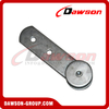 Truck Trailer Parts Steel Sliding Door Track Roller with Wheel for Truck Body Fitting