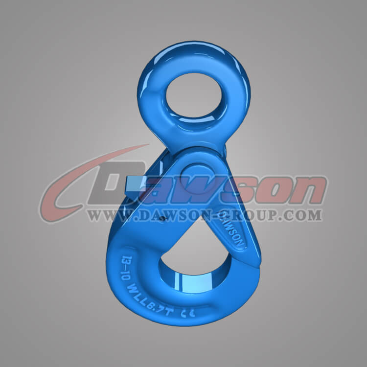 Grade 100 European Type Eye Self-Locking Hook, Alloy Steel Hook for G100 Chains - China Manufacturer Grade 100 European Type Eye Self-Locking Hook, Alloy Steel Hook for G100 Chains - China Manufacturer