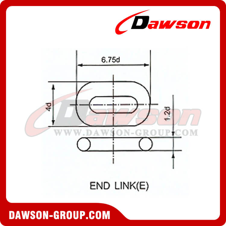 Φ16mm~Φ152mm, 5/8 - 6 inch Hot Dip Galvanized or Painted Black Stud / Studless Link Marine Anchor Chain