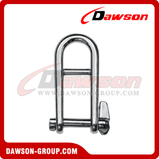 Stainless Steel Key Pin Shackle With Bar