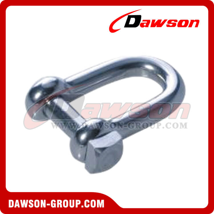 Stainless Steel European type Shackle Square Head Pin
