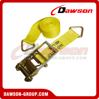4 inch Ratchet Strap with Delta Ring