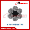 Steel Wire Rope (6×76WSNS-FC)(6×84WSNS-FC)(6×97WSNS-FC), Oilfield Wire Rope, Steel Wire Rope for Oilfield