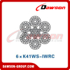 Steel Wire Rope (6×K31WS-IWRC)(6×K36WS-IWRC)(6×K41WS-IWRC), Oilfield Wire Rope, Steel Wire Rope for Oilfield