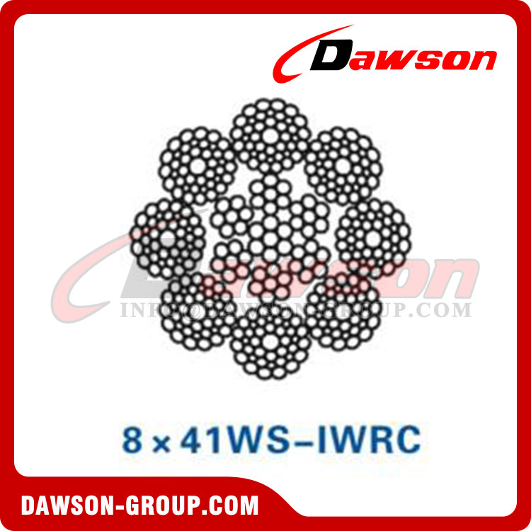 Steel Wire Rope (8×36WS-IWRC)(8×41WS-IWRC)(8×49SWS-IWRC), Oilfield Wire Rope, Steel Wire Rope for Oilfield