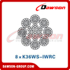 Steel Wire Rope (8×K31WS-IWRC)(8×K36WS-IWRC), Oilfield Wire Rope, Steel Wire Rope for Oilfield