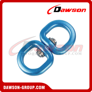 DSJ-C+C Hardware Heavy Duty Alumium Round Swivel Ring, 4Kn 12.7g Custom Aluminum Swivel Ring