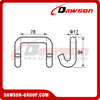 WH7510 BS 10000KG/22000LBS 3 inch Claw Hook