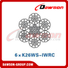 Steel Wire Rope (6×K19S-IWRC)(6×K25F-IWRC)(6×K26WS-IWRC), Oilfield Wire Rope, Steel Wire Rope for Oilfield