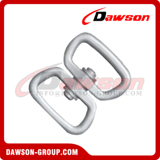 DSJ-D+D Aluminum Lifting Eye Swivel Ring, 4Kn 13.2g Custom Aluminum Swivel Ring