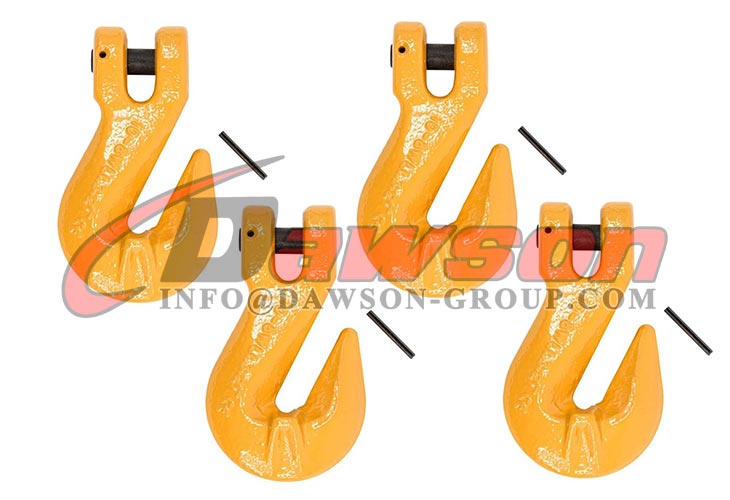 5 16 Grade 80 Clevis Cradle Grab Hooks With Pins Tow Hooks With