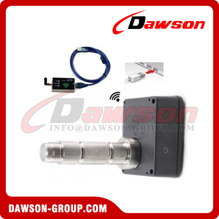 DS-LC-772W Wireless Load Pin, Alloy Steel Double Shear Beam Load Cell, Stainless Steel Shackle Load Cell