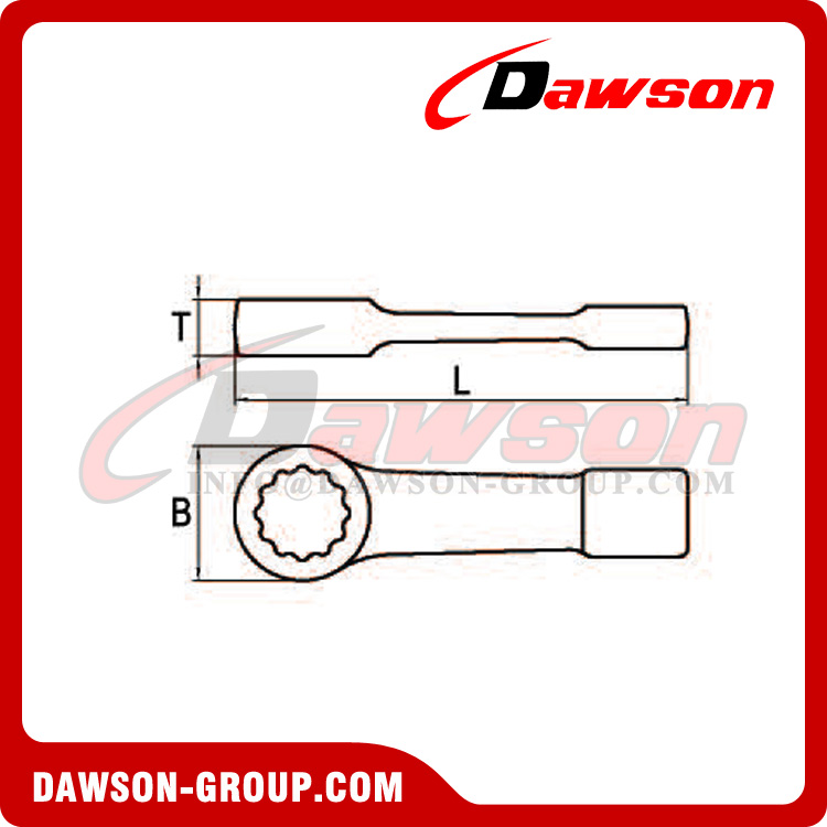 DSTD1201A American Type Heavy Duty Slugging Wrench 