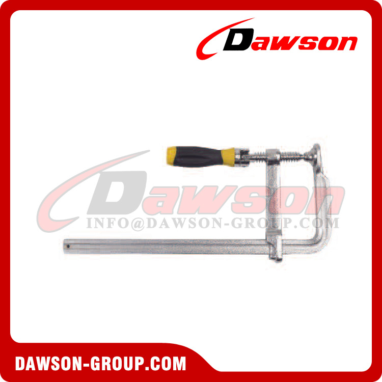 DSTDF07A All-Steel F Clamp, Pivot Handle