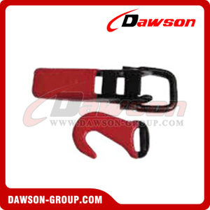 DSPRB20 BS 3300Lbs/1500KGS 1" Paddle Buckle and Snap Hook with Defender