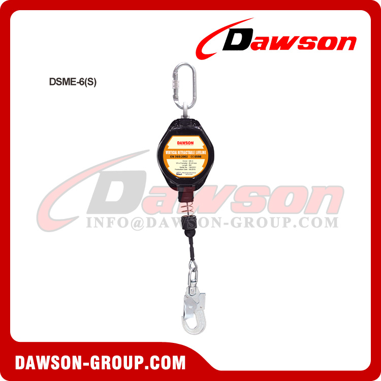 DSME-6(S) Series Retractable Lifeline - Dawson Group Ltd. - China Manufacturer, Supplier DSME-6(S) Series Retractable Lifeline - Dawson Group Ltd. - China Manufacturer, Supplier