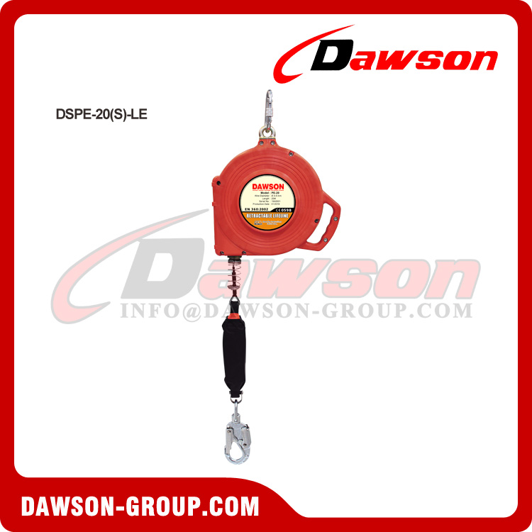 DSPE-20(S)-LE Retractable Lifeline - Dawson Group Ltd. - China Manufacturer, Supplier DSPE-20(S)-LE Retractable Lifeline - Dawson Group Ltd. - China Manufacturer, Supplier