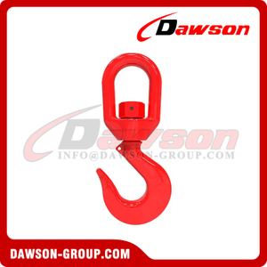 DS372 G43 Grade 43 Forged Carbon Steel Swivel Hook