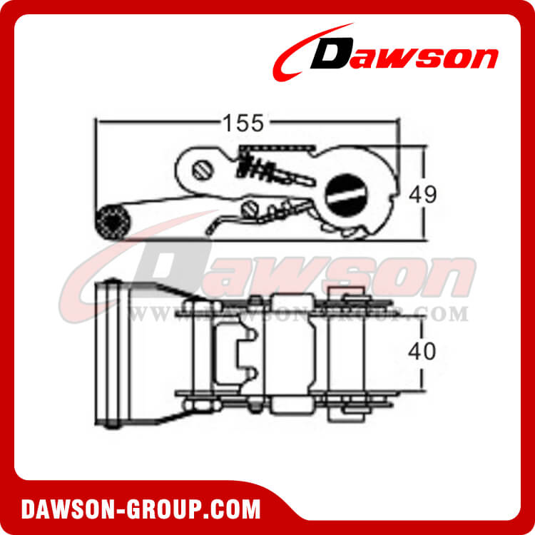 DSRB35305 Ratchet Buckle - China Manufacturer Supplier DSRB35305 Ratchet Buckle - China Manufacturer Supplier