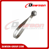 DS-BCS102 Custom Disposable Tinplate Self-lock Lock Ball Head Metal Strip Seals
