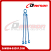 G100 Triple Legs Lifting Chain Slings / Grade 100 3-Legs Adjustable Chain Slings