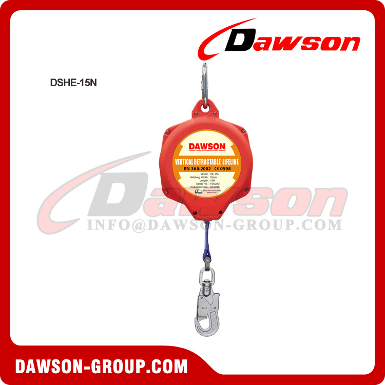 DSHE-15N Retractable Lifeline - Dawson Group Ltd. - China Manufacturer, Supplier DSHE-15N Retractable Lifeline - Dawson Group Ltd. - China Manufacturer, Supplier