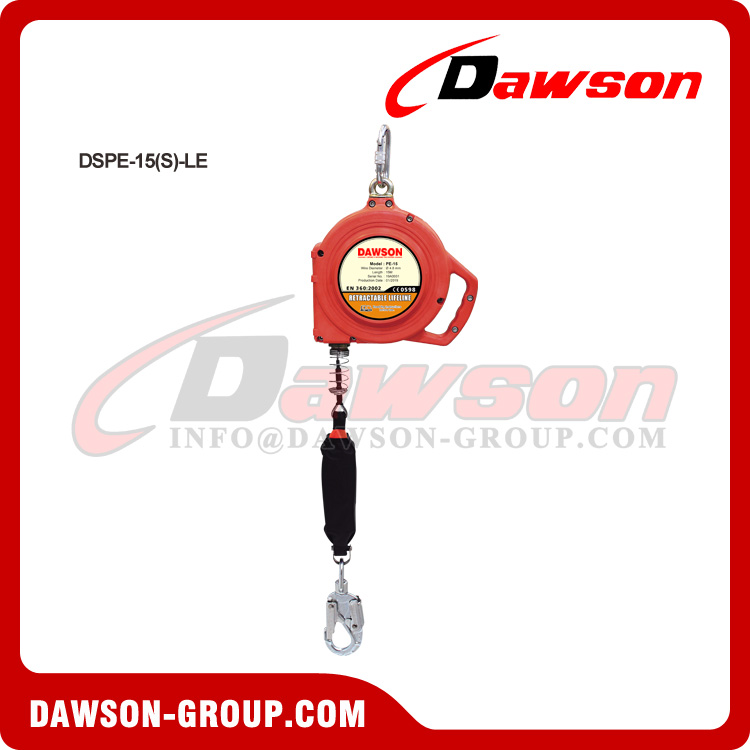 DSPE-15(S)-LE Retractable Lifeline - Dawson Group Ltd. - China Manufacturer, Supplier DSPE-15(S)-LE Retractable Lifeline - Dawson Group Ltd. - China Manufacturer, Supplier