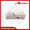 Polyester Material Double Braid Mooring Rope